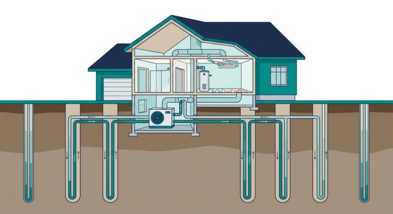 Geothermal Ground Source Heat Pump