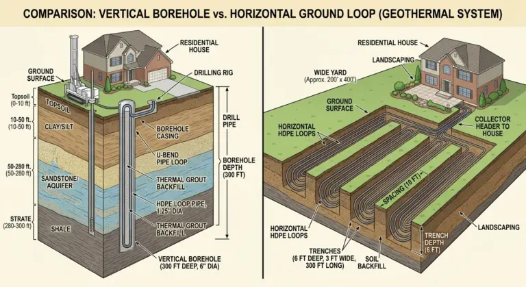 Vertical vs Horizontal Ground Loops: Which Is Right for Your Property?
